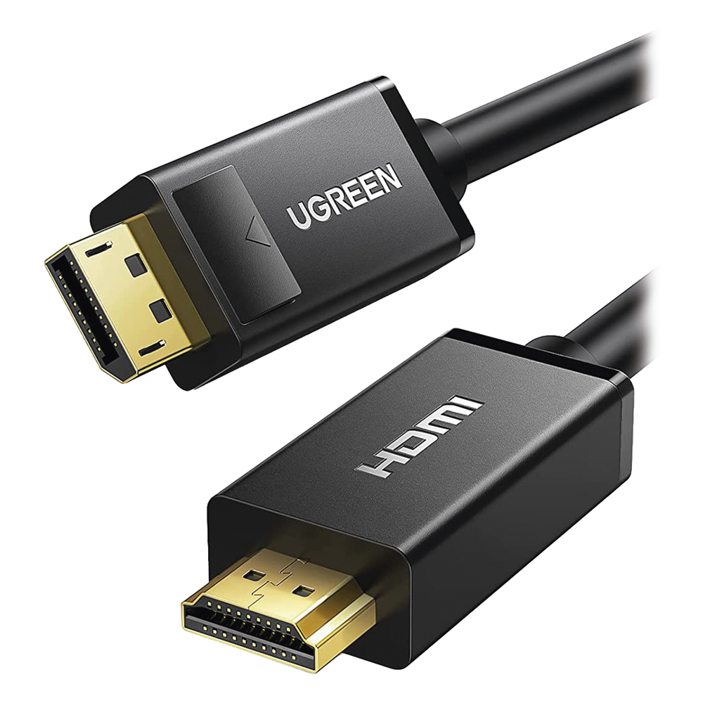 Cable Adaptador DisplayPort a HDMI 1.5m (4.92ft) 4K 30Hz Audio 7.1 Unidireccional UGREEN 10239 - Imagen 1