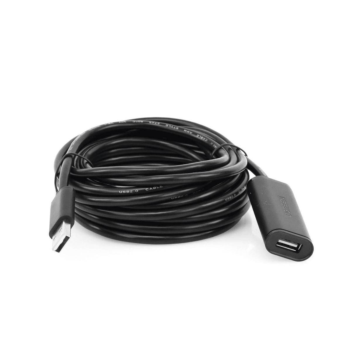 Cable Extensión Activo USB 2.0 5m (16.4ft) Macho-Hembra Amplificador FE1.1S 480 Mbps Triple Blindaje UGREEN 10319 - Imagen 3