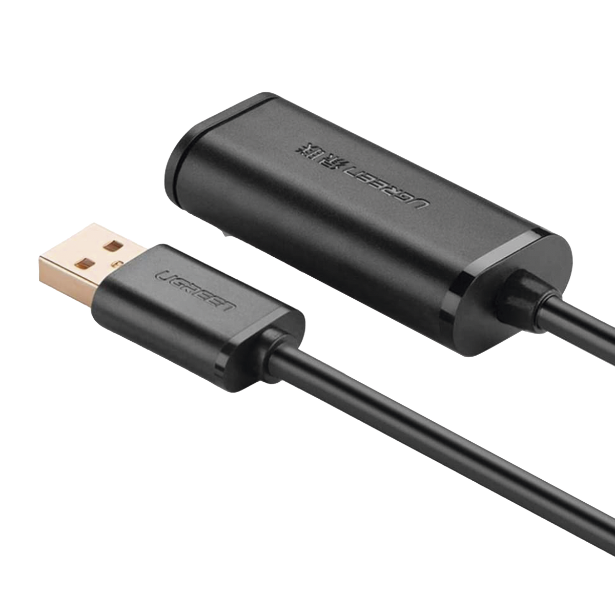 Cable Extensor USB 2.0 Activo 10m (32.8ft) Macho-Hembra Amplificador de Señal 480 Mbps Blindaje Triple UGREEN 10321 - Imagen 3