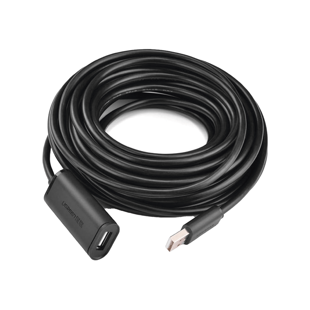 Cable de Extensión Activo USB 2.0 30 Metros Macho Hembra Booster individual FE1.1S incorporado Velocidad hasta 480 Mbps consolas Webcam 10326 - SILYMX