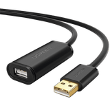 Cable de Extensión Activo USB 2.0 30 Metros Macho Hembra Booster individual FE1.1S incorporado Velocidad hasta 480 Mbps consolas Webcam 10326 - SILYMX