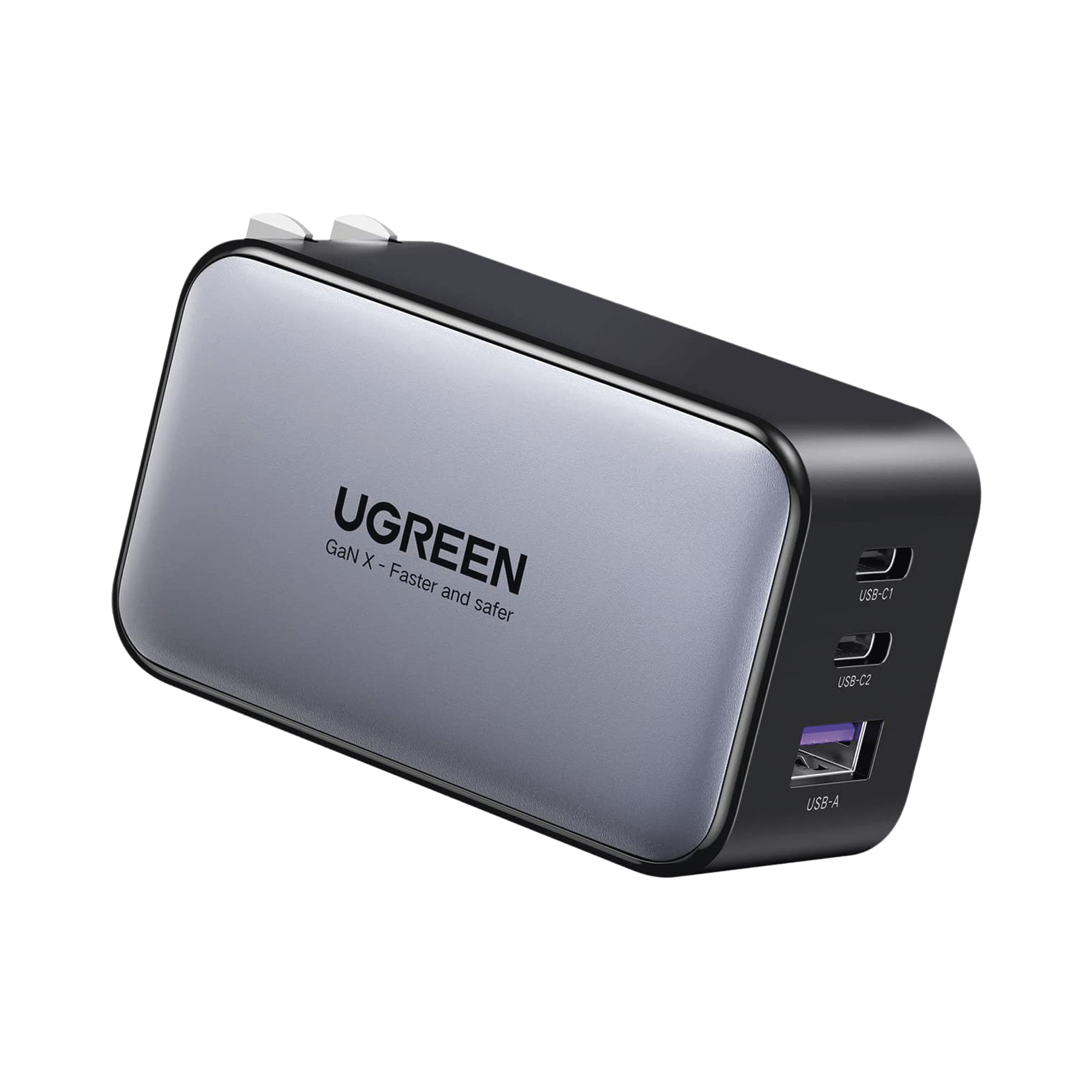 Cargador de 65W 3 Puertos de Carga Rápida 2 USB-C 10334 UGREEN - Imagen 1