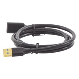 Cable Extensor USB 3.0 Macho a Hembra 1m (3.3ft) 5 Gbps Blindaje Múltiple Conectores Baño de Oro UGREEN 10368 - Imagen 4