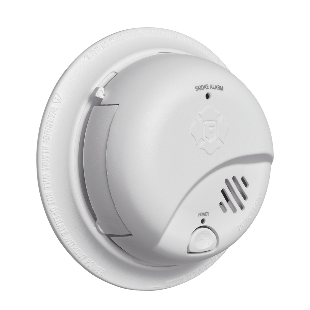 Detector de Humo Autónomo No Requiere Panel Con Botón para Silenciar Sensor por Ionización - SILYMX