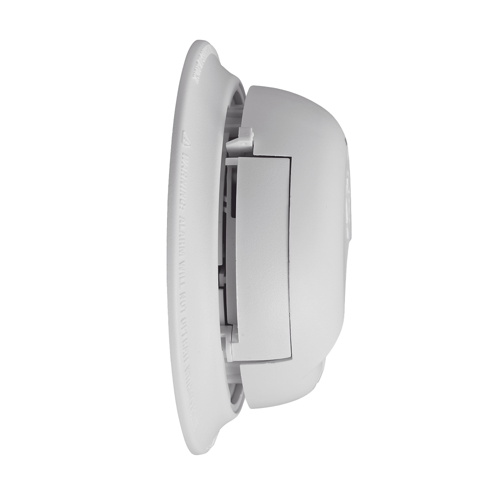 Detector de Humo Autónomo No Requiere Panel Con Botón para Silenciar Sensor por Ionización - SILYMX