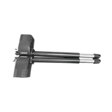 Kit de Operadores Abatibles FAAC 412 Para Puertas de 3 Metros y hasta 300 KG Operadores no Reversibles y Con llave de Desbloqueo Manual 105632447 - SILYMX