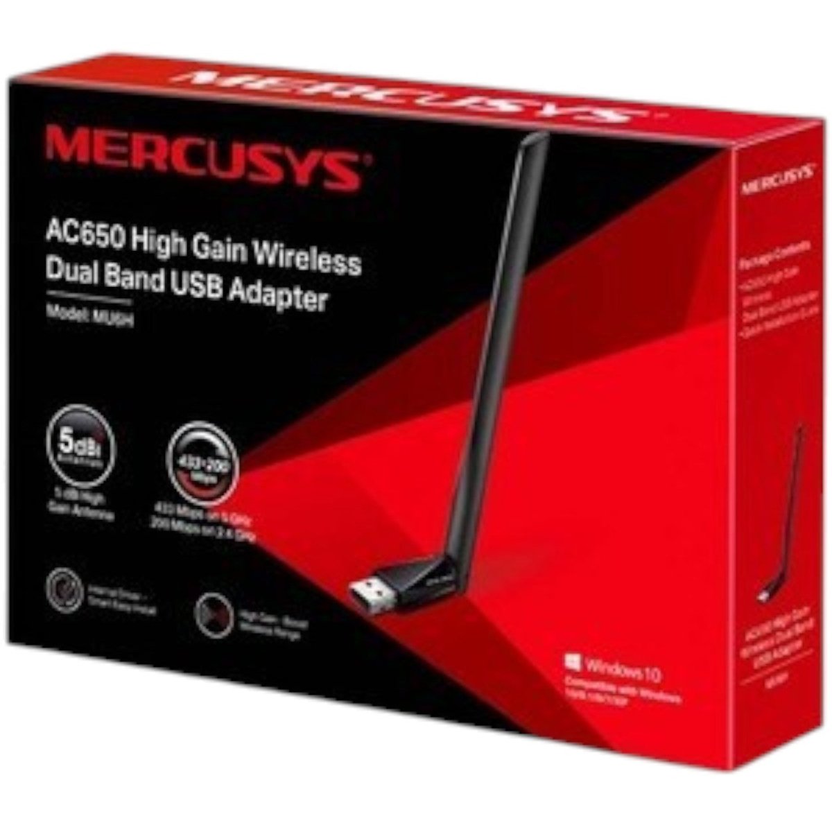 Banda Dual Adaptador Wi-fi Para Computadora De Escritorio MU6H - SILYMX