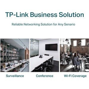 Switch PoE+ Tp-link no Administrable 26 puertos 10/100 Mbps + 2 puertos 1000 Mbps + 2 SFP 8 puertos Extensor PoE 250 m 250W TL-SL1226P - SILYMX