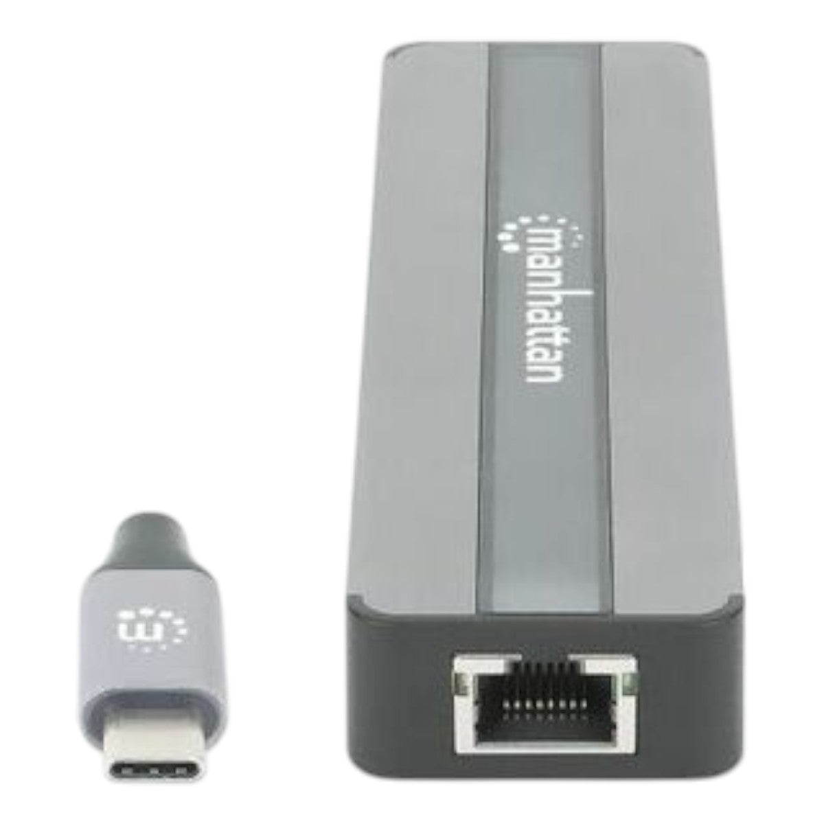 USB 3.2 Gen 1 Tipo-C Macho a HDMI 4K@30Hz, dos USB-A (5 Gbps) Gigabit RJ45 y USB-C PD 87 W Hembra, Lector de tarjetas SD microSD Aluminio Plata Negro 153928 - SILYMX