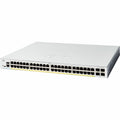 Cisco Switch Catalyst 1200 48 puertos Gigabit Ethernet PoE+ con 375W totales 4 Puertos SFP+ (4x 1G/10G) Incluye cable CAB-16AWG-AC el Smartnet se adquieren por separado
