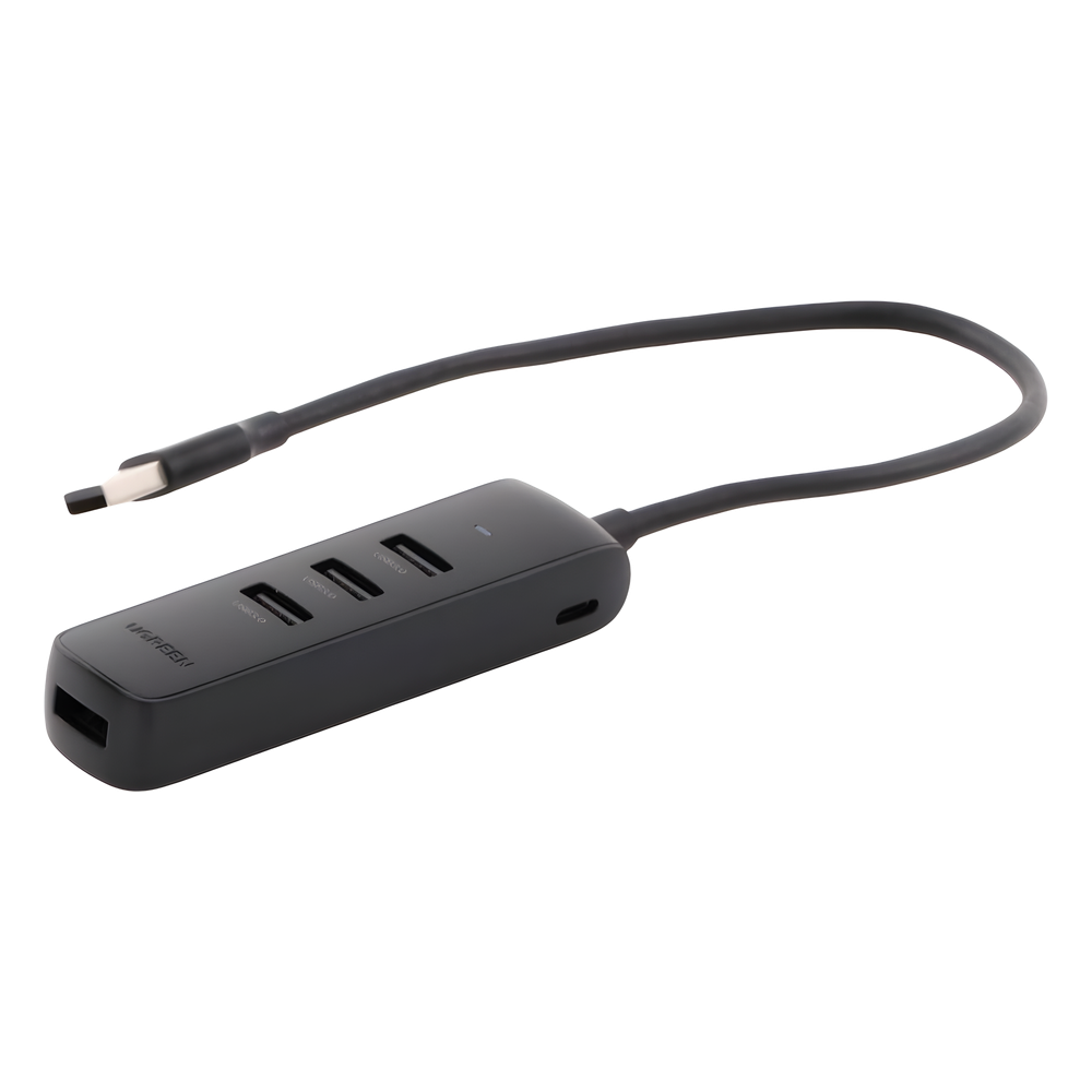 Hub USB-A 3.0 4 Puertos 5Gbps Cable 0.25m (0.82ft) Alimentación USB-C LED Ultra Delgado UGREEN 10915 - Imagen 2