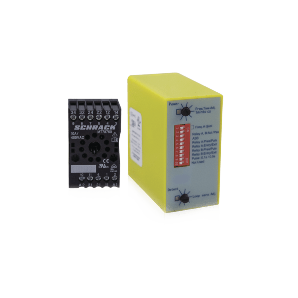 Acceso VehicularBEA10-MATRIX-IIS-1224Sensor de Masa Mono Canal Detección Vehicular 12 - 24V Lazo Magnético BEA 10 - MATRIX - IIS - 1224 - SILYMX