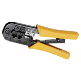 Herramientas para RedesFLUKE NETWORKS11212530Pinzas Crimpadora RJ45 RJ11 RJ12 8 6 4 Posiciones Trinquete Cortador Fluke Networks 11212530 - SILYMX