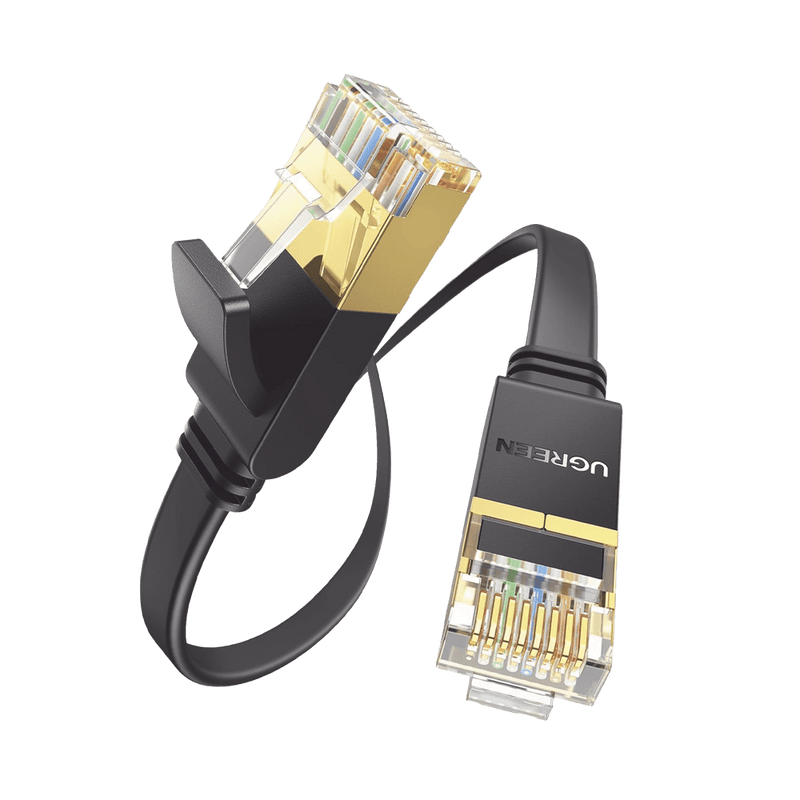 Cable Ethernet Plano Cat7 U/FTP 10 Gigabit 600MHz 1m UGREEN  11260 - SILYMX