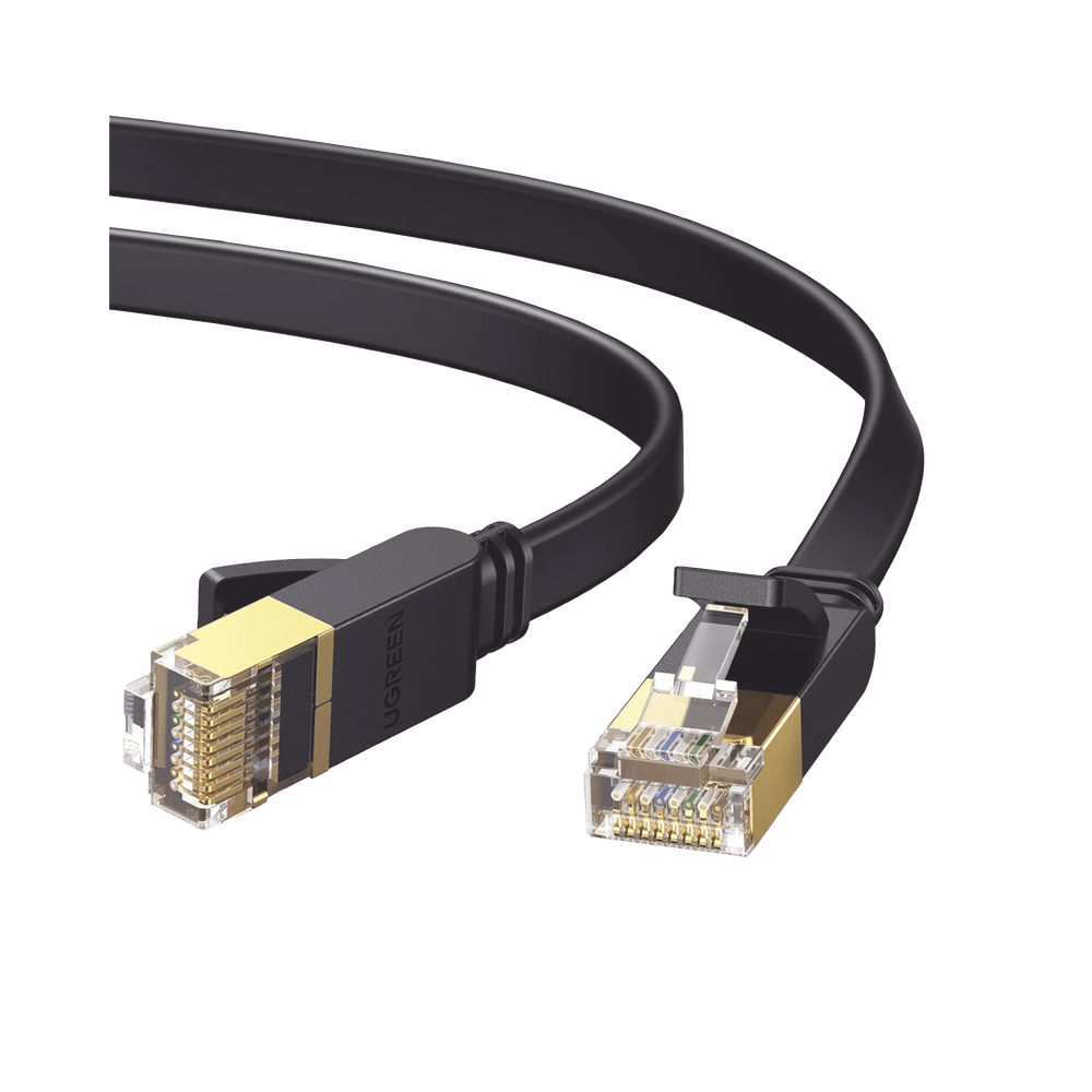 Cable Ethernet Plano Cat7 U/FTP 10 Gigabit 600MHz 1m UGREEN  11260 - SILYMX