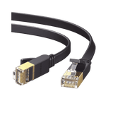 Cable Ethernet Plano Cat7 U/FTP 10 Gigabit 600MHz 1m UGREEN  11260 - SILYMX