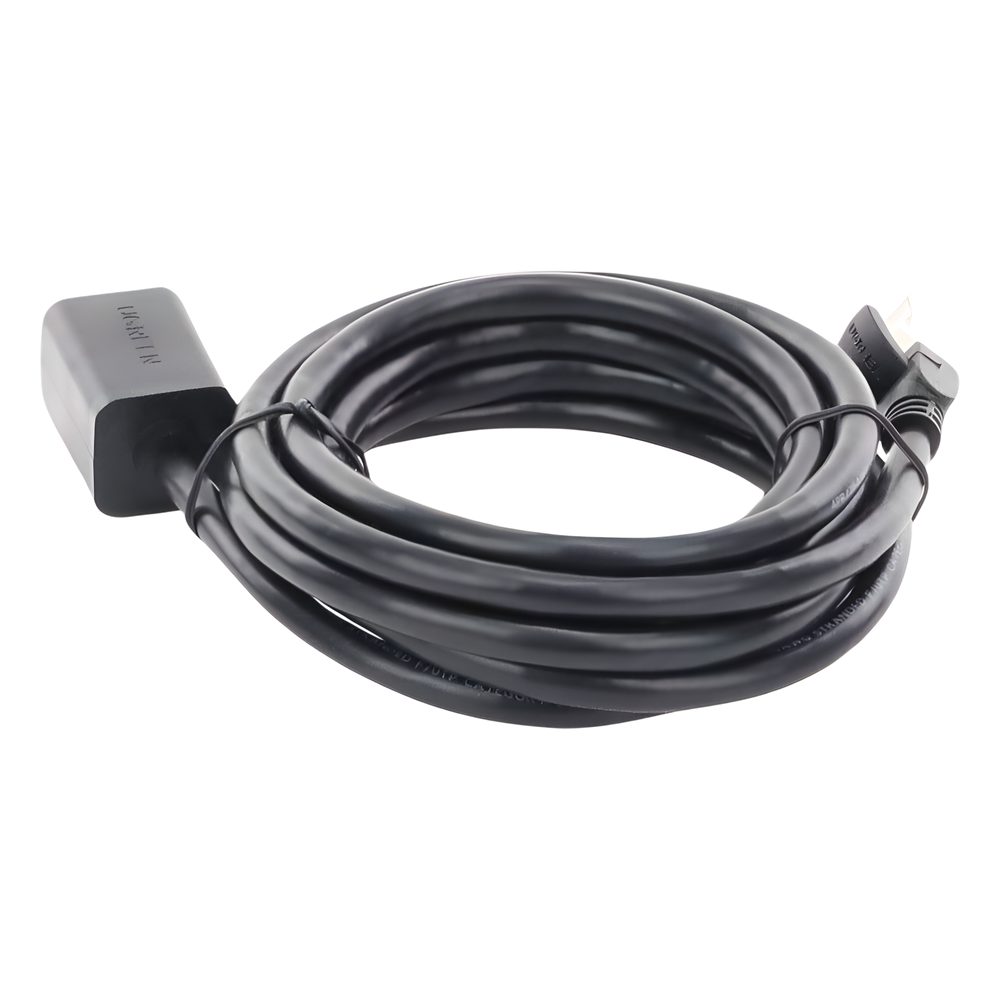 Cable de Extensión Ethernet Cat6 F/UTP 2m (6.56ft) Macho a Hembra 1Gbps Cobre Negro UGREEN 11281 - Imagen 3