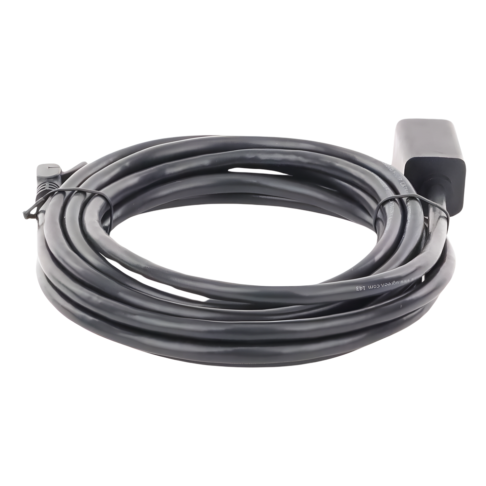 Cable de Extension Ethernet Cat6 F/UTP 3m (9.84ft) Macho a Hembra RJ45 1000Mbps Negro UGREEN 11282 - Imagen 3