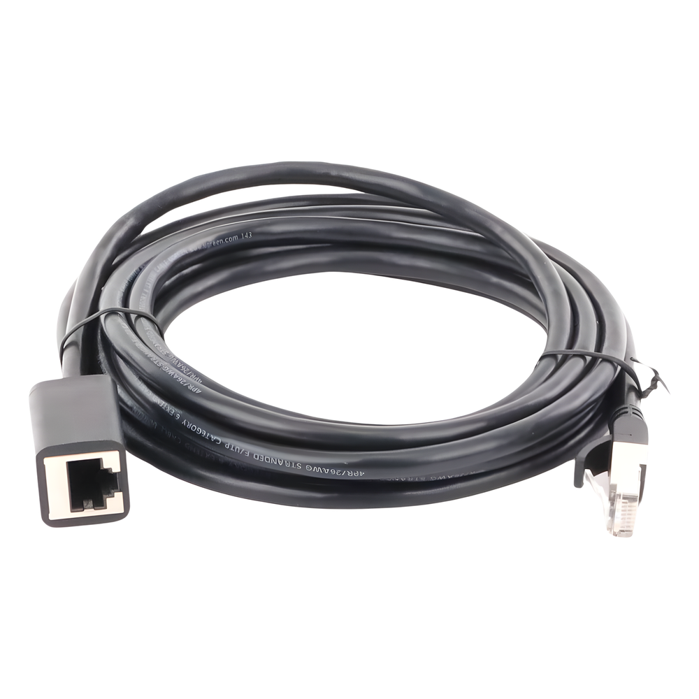 Cable de Extension Ethernet Cat6 F/UTP 3m (9.84ft) Macho a Hembra RJ45 1000Mbps Negro UGREEN 11282 - Imagen 4