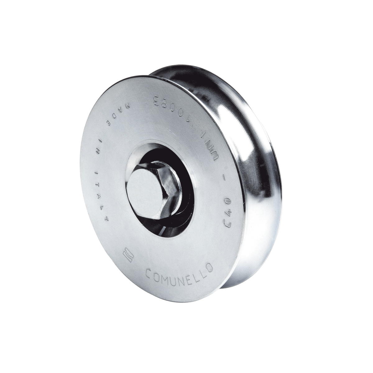 Accesorios Acceso VehicularCOMUNELLO1150-4525-001Rueda 8 cm Sin Soporte 200 kg Canal Tipo U Comunello 1150 - 4525 - 001 - SILYMX