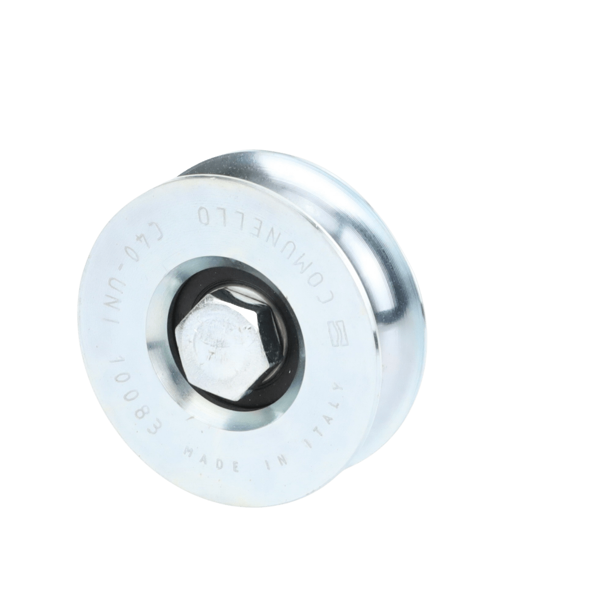Accesorios Acceso VehicularCOMUNELLO1150-4525-001Rueda 8 cm Sin Soporte 200 kg Canal Tipo U Comunello 1150 - 4525 - 001 - SILYMX