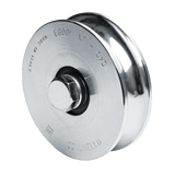 Accesorios Acceso VehicularCOMUNELLO1150-5060-001Rueda Industrial 14 cm Canal U Sin Soporte 550kg COMUNELLO 1150 - 5060 - 001 - SILYMX