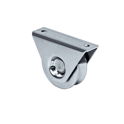 Accesorios Acceso VehicularCOMUNELLO1150-9020-001Rueda de 8 cm con Capacidad para Puertas hasta 200 Kg Montaje Superficie Canal V COMUNELLO 325V - 80 - SILYMX