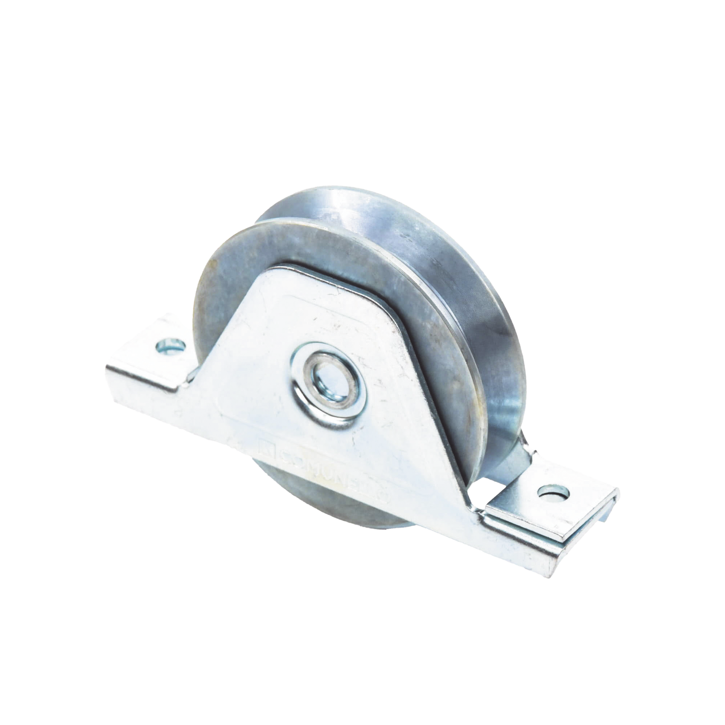 Rueda de 10 cm / Capacidad Para Puertas de Hasta 380 kg / Canal Tipo "V" COMUNELLO - Imagen 1
