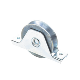 Rueda de 10 cm / Capacidad Para Puertas de Hasta 380 kg / Canal Tipo "V" COMUNELLO - Imagen 1