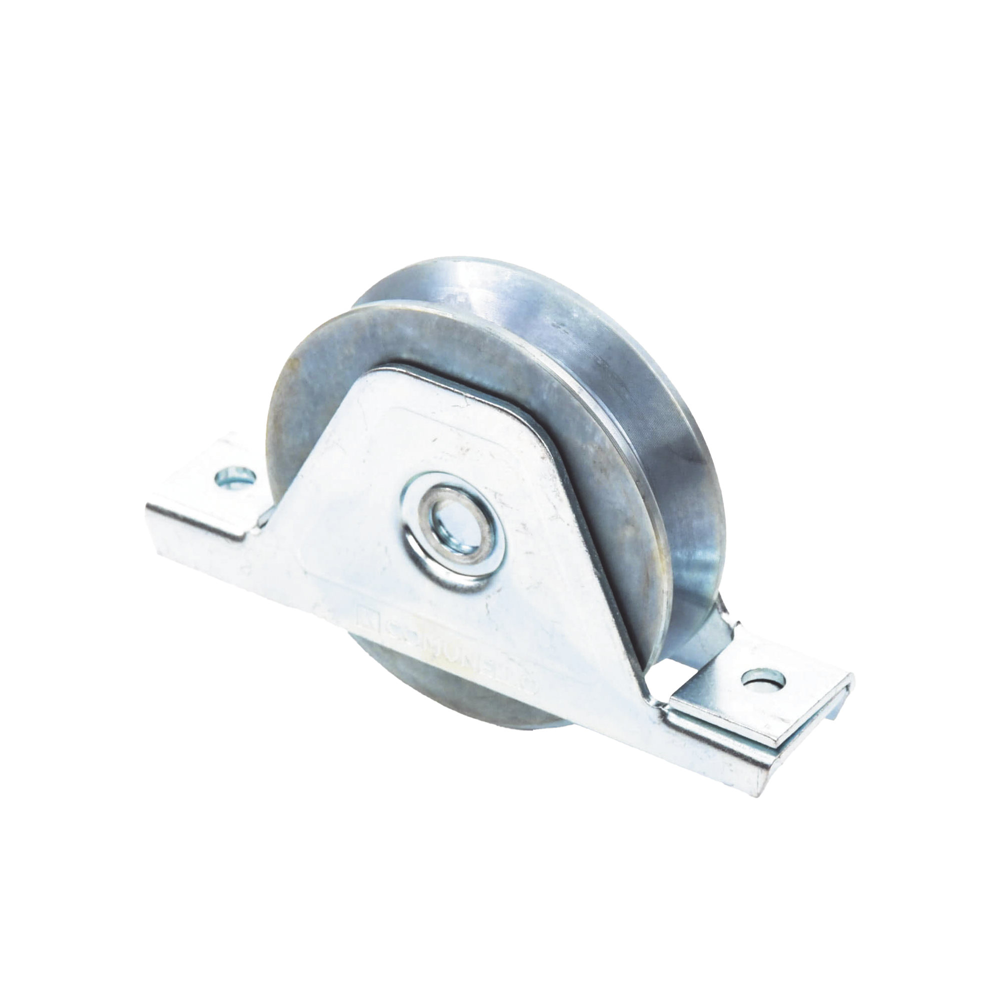 Rueda de 10 cm / Capacidad Para Puertas de Hasta 380 kg / Canal Tipo "V" COMUNELLO - Imagen 1