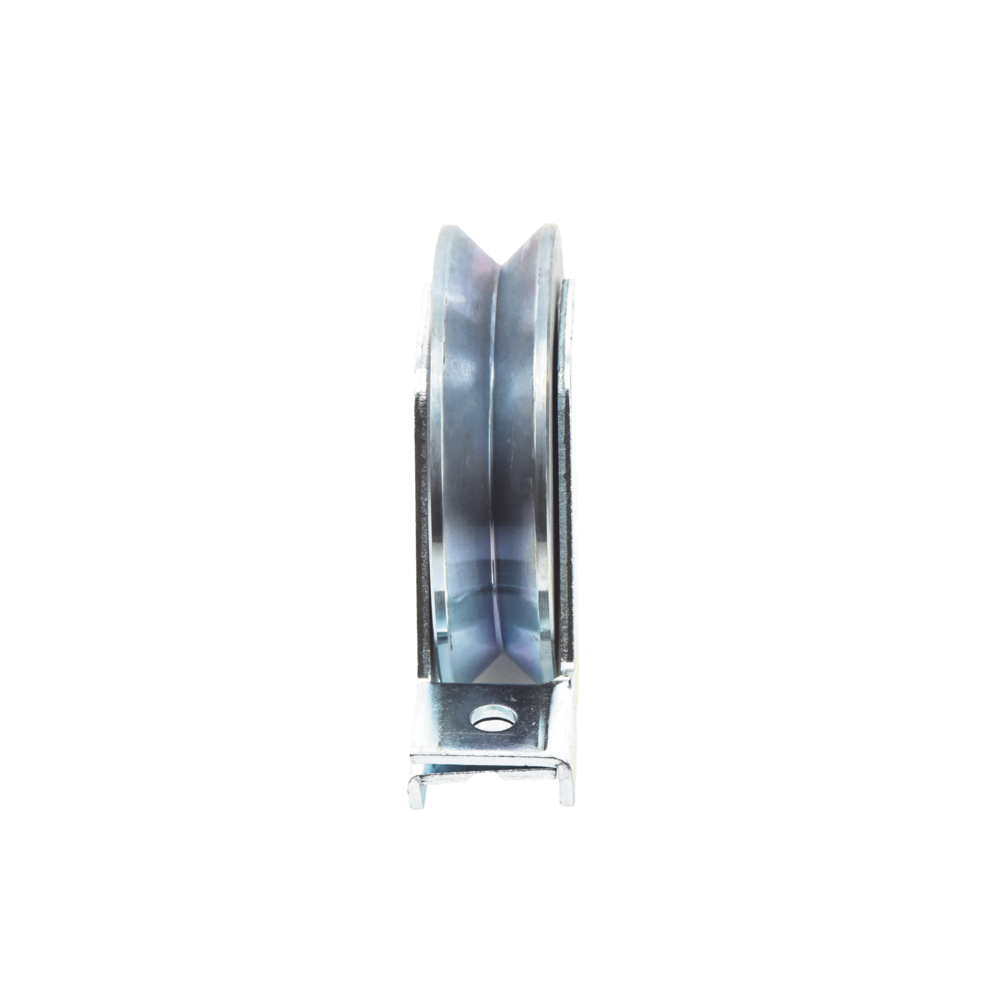 Rueda de 10 cm / Capacidad Para Puertas de Hasta 380 kg / Canal Tipo "V" COMUNELLO - Imagen 3