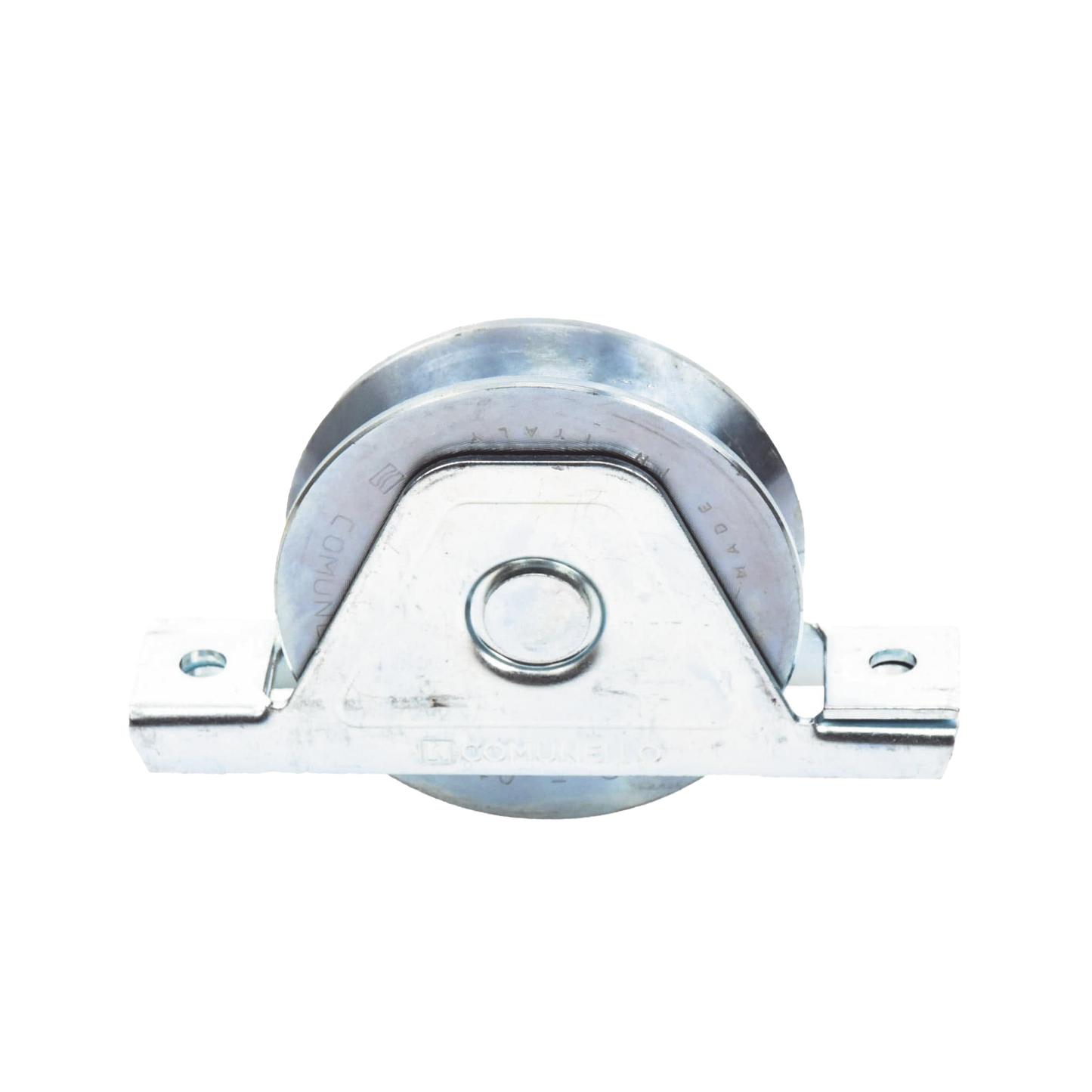 Rueda de 10 cm / Capacidad Para Puertas de Hasta 380 kg / Canal Tipo "V" COMUNELLO - Imagen 4