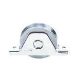 Rueda de 10 cm / Capacidad Para Puertas de Hasta 380 kg / Canal Tipo "V" COMUNELLO - Imagen 4