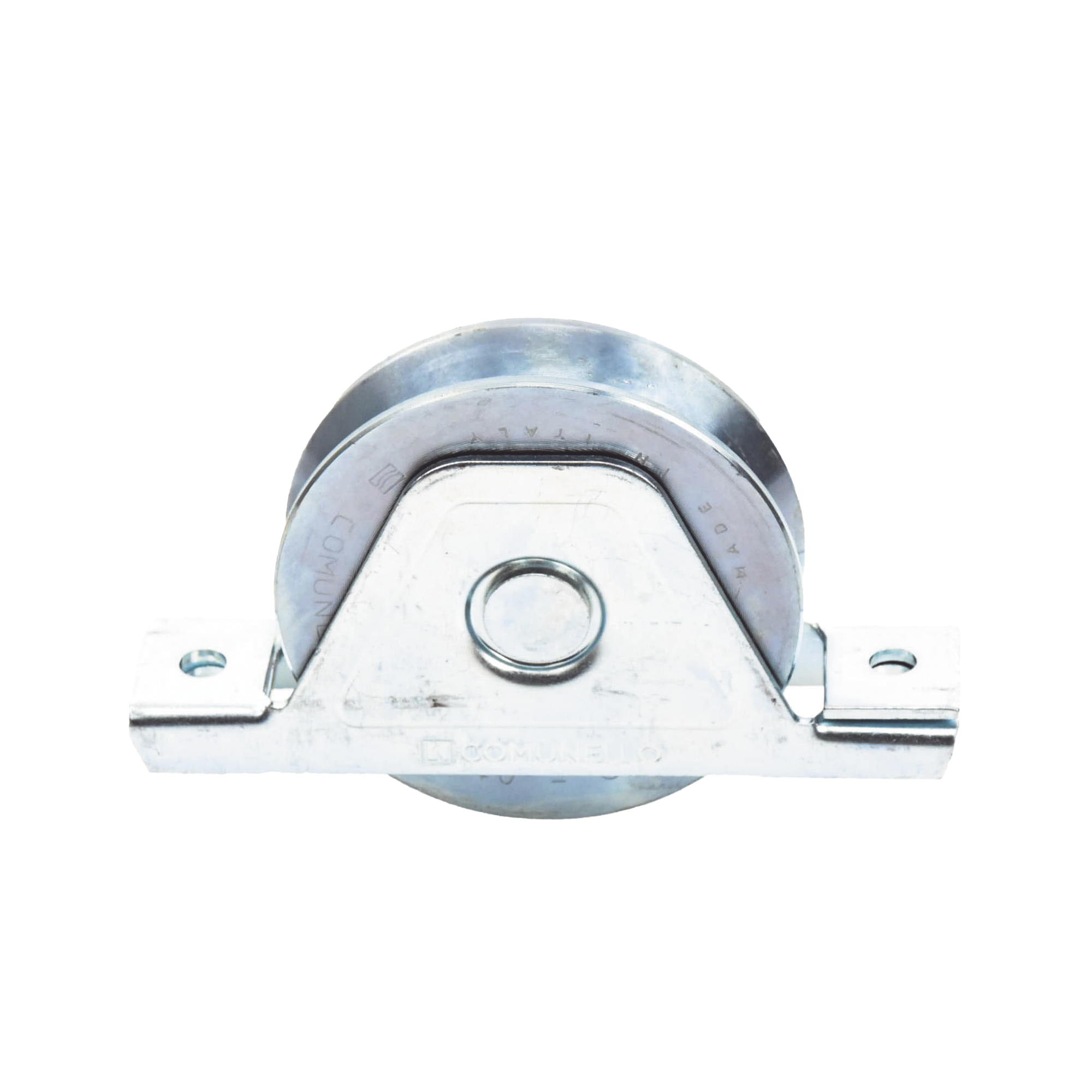 Rueda de 10 cm / Capacidad Para Puertas de Hasta 380 kg / Canal Tipo "V" COMUNELLO - Imagen 4