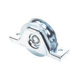 337 - Rueda de 8 cm Capacidad Para Puertas de Hasta 180 kg Canal Tipo "U" 1151-5025-001 COMUNELLO - Imagen 1