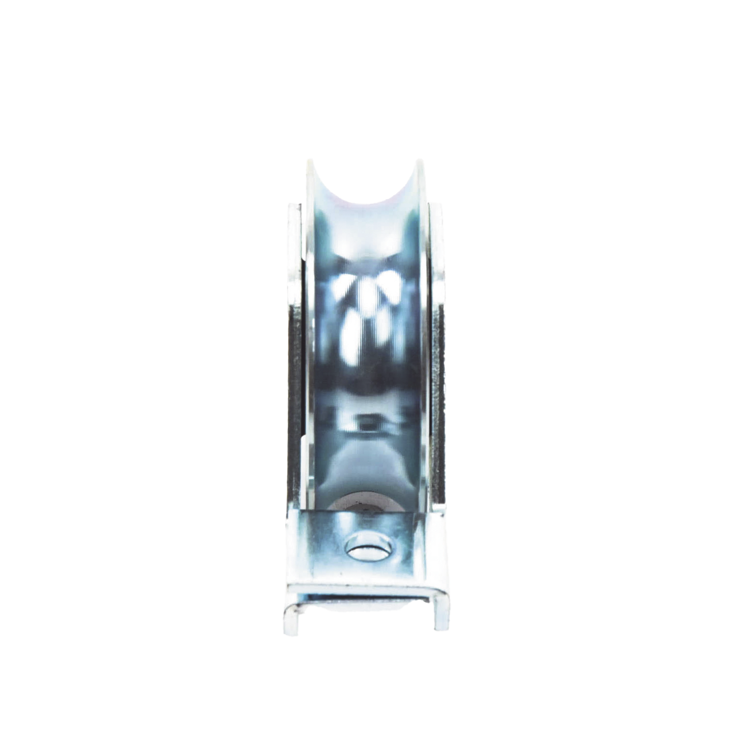 337 - Rueda de 8 cm Capacidad Para Puertas de Hasta 180 kg Canal Tipo "U" 1151-5025-001 COMUNELLO - Imagen 3