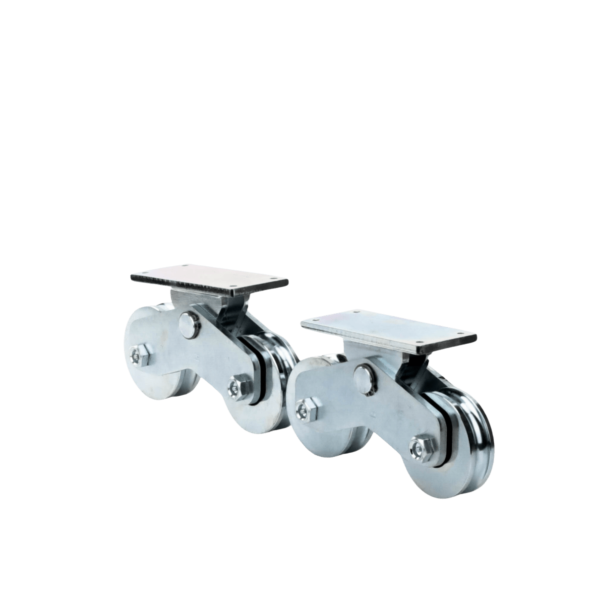 Accesorios Acceso VehicularCOMUNELLO1151-5641-001Rueda Doble 12cm Capacidad 1200kg Canal Tipo U COMUNELLO 1151 - 5641 - 001 - SILYMX