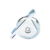 Rueda COMUNELLO de 10 cm Capacidad Para Puertas de Hasta 380 kg  Canal Tipo "U" 1151-5540-001 - SILYMX