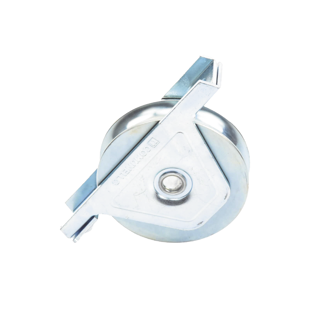 Rueda COMUNELLO de 10 cm Capacidad Para Puertas de Hasta 380 kg  Canal Tipo "U" 1151-5540-001 - SILYMX