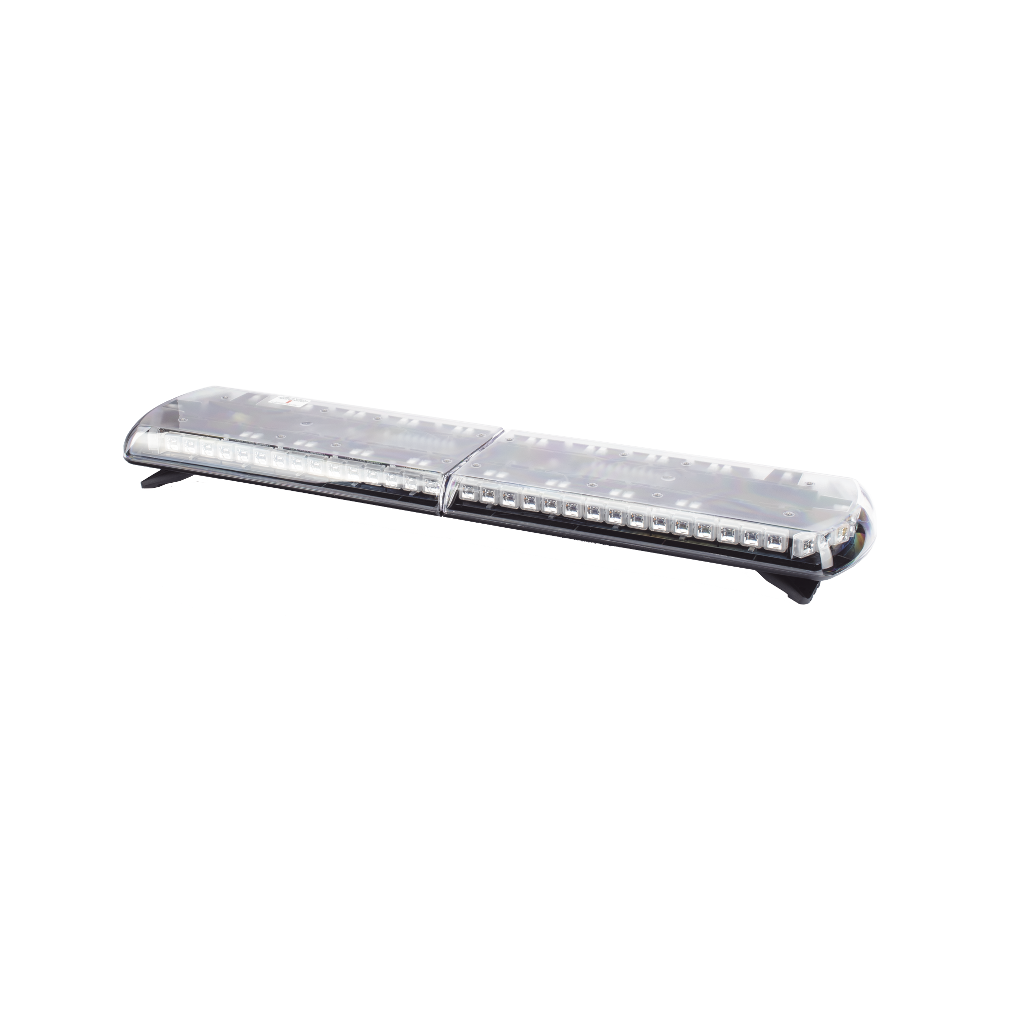 Torreta 48" Serie 12 con 130 LED, dual color rojo/azul/claro/ambar, ideal para equipar unidades de policia ECCO - Imagen 1