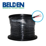Bobina de Cable Belden 2x14 AWG de Audio 305 Metros Negro 1309A 0101000 - SILYMX