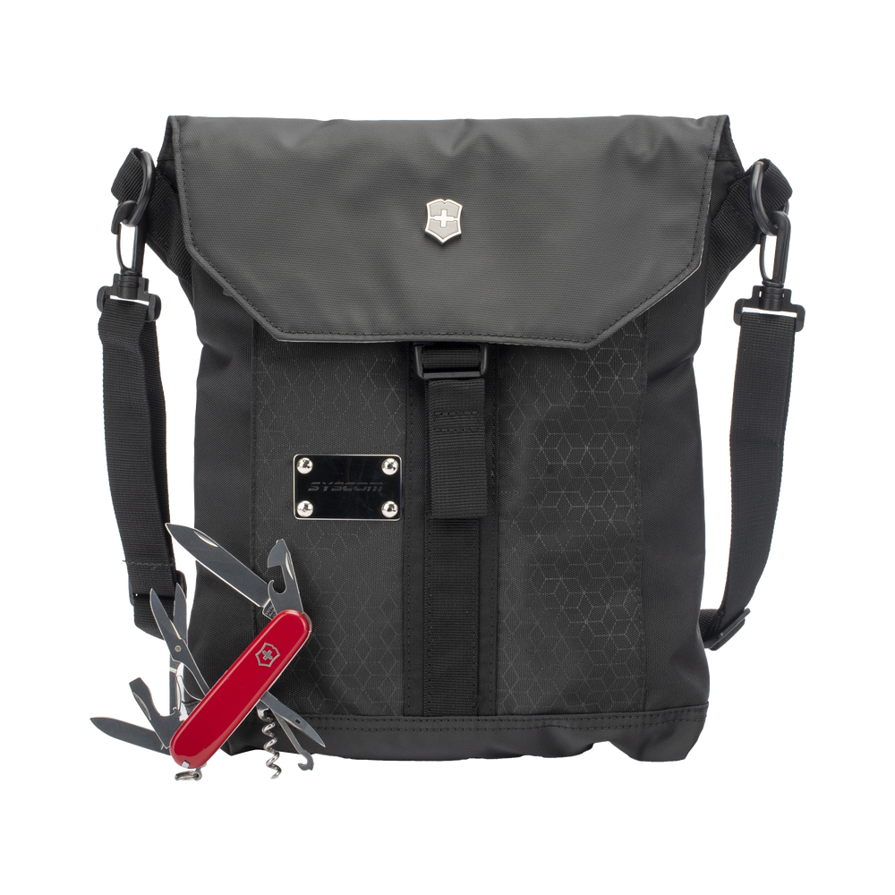 Paquete Victorinox de Mochila ADVENTURE TRAVELER DELUXE y Navaja CLIMBER de 14 Funciones 13703T7U - SILYMX