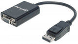 Cables de VideoMANHATTAN151962Cable Convertidor DisplayPort a VGA Plug and Play Manhattan 151962 - SILYMX