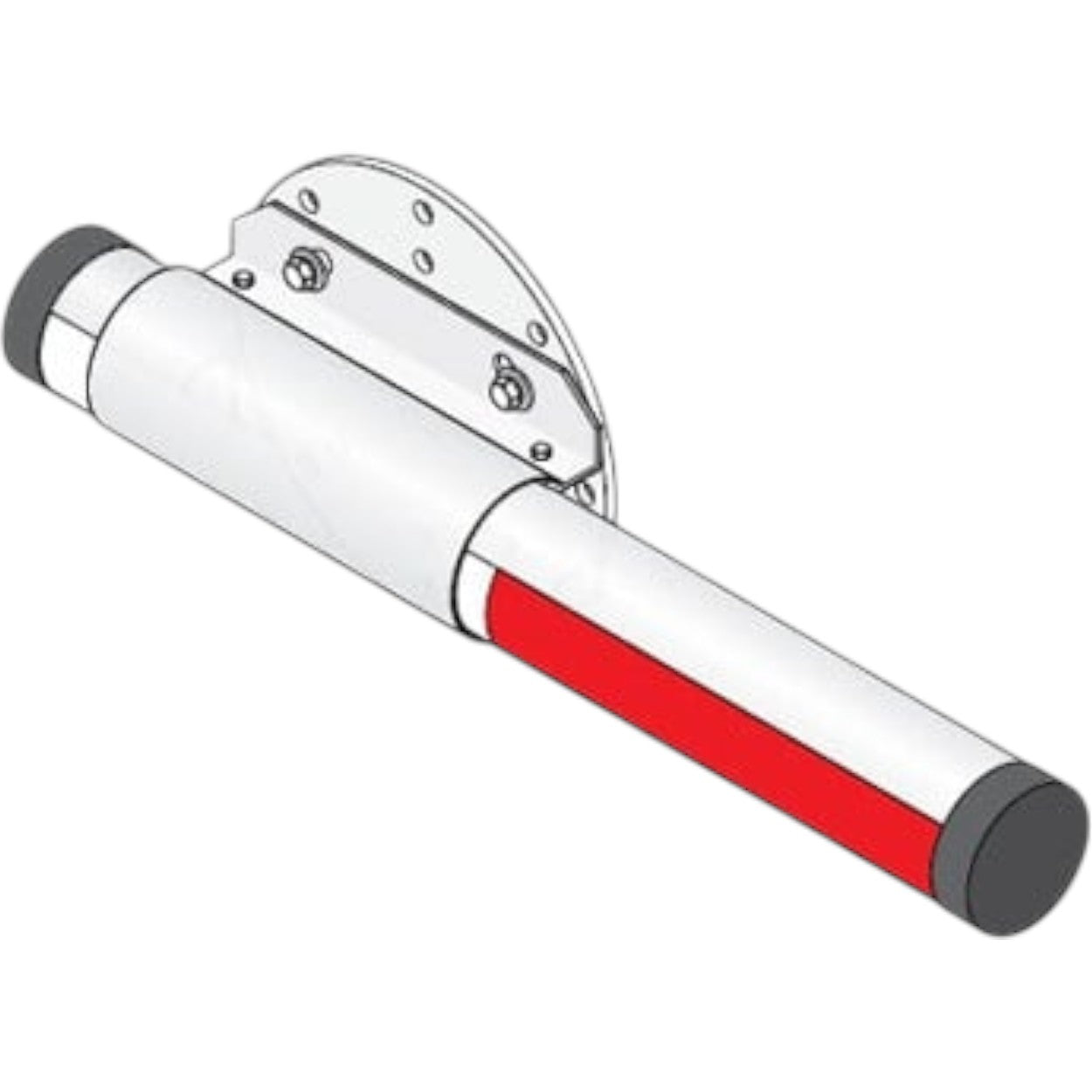 Brazo de aluminio sin iluminación de 14ft 4.26m Montaje no incluido 1601-516 - SILYMX