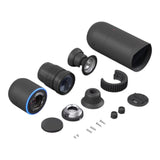Camara IP bullet para exterior 8 MP 4K Lente fijo 17mm de apertura amplia Microfono y Bocina integrados Detección avanzada IA: Movimiento Personas Vehículos LPR UVC-AI-DSLR - SILYMX