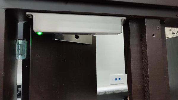 Chapa Magnética 600lbs Montaje Superficial Exterior IP68 AccessPRO MAG600H