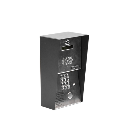 Audioportero telefónico / 600 números telefónicos / Control para 2 puertas / Gabinete para sobreponer/ Marcación a 16 digitos / Linea análoga o digital DKS DOORKING - Imagen 2