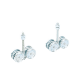 Accesorios Acceso VehicularCOMUNELLO1991-8125Kit Carretillas Cuatro Ruedas Puertas Colgantes 150 lbs COMUNELLO ECO KIT 4C M - SILYMX