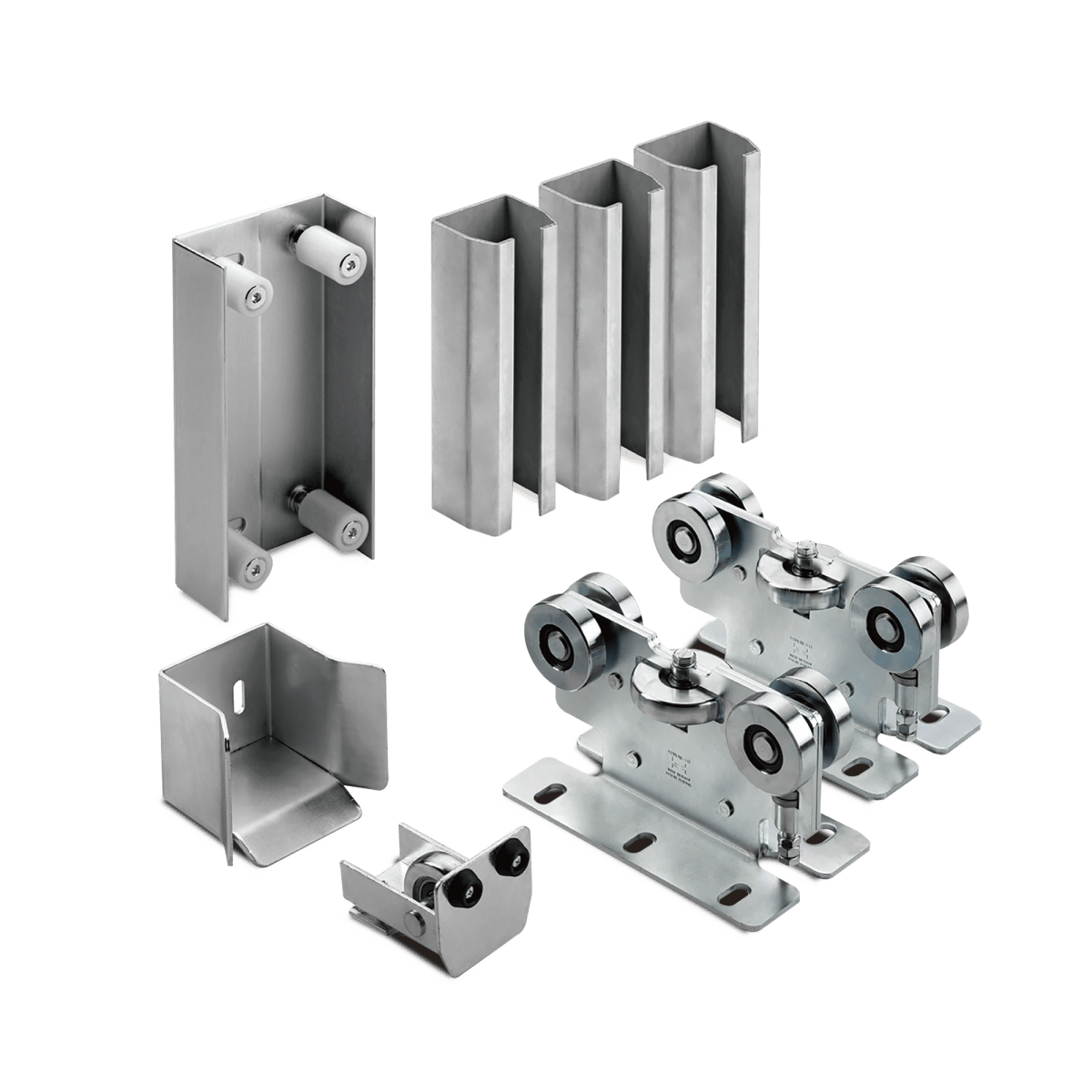 Accesorios Acceso VehicularCOMUNELLO19912325Kit Puerta Autoportante hasta 3m 600kg con Guía Corredera Comunello 19912325 - SILYMX