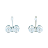 ECO KIT 4C M Kit de Carretillas de Cuatro Ruedas Carga Soportada de 150 lbs Incluye Dos Carretillas Para Puertas Colgantes - SILYMX